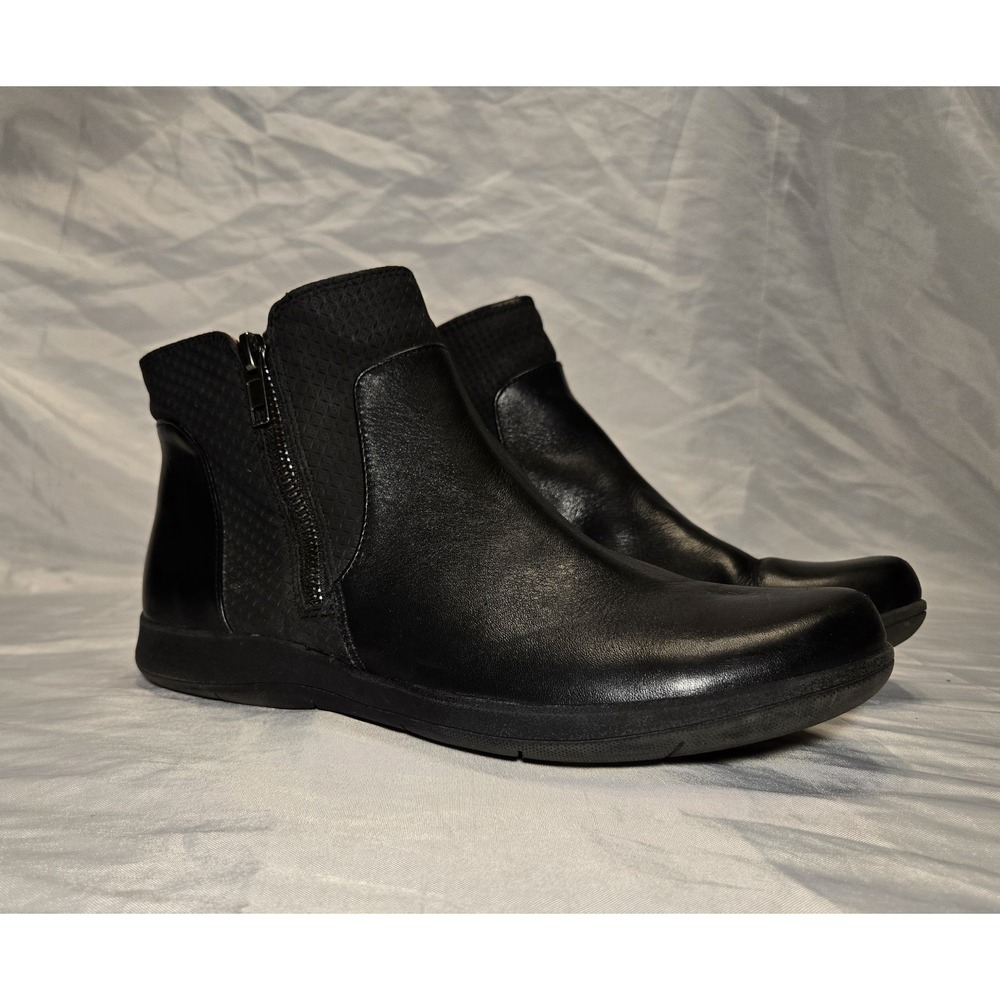 Rockport Sleek Black Ankle Booties
